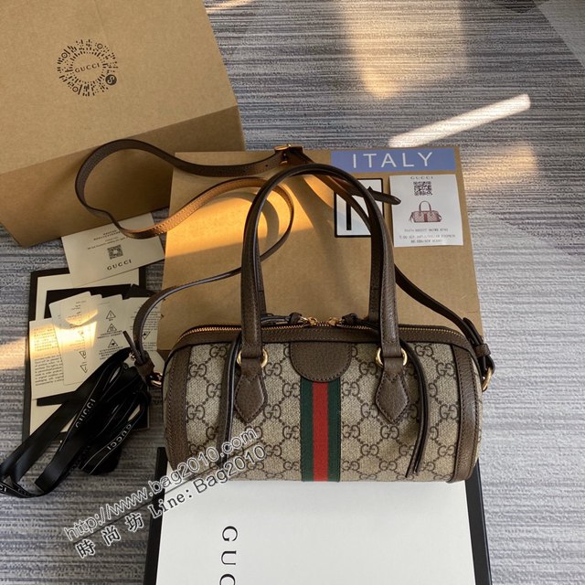 Gucci新款原廠皮女包 古馳Ophidia系列枕頭包 Gucci手提肩背女包 602577  ydg3110
